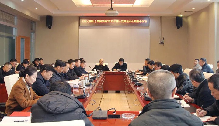 云煤（创世大发）集团党委开展2021年第十次理论学习中心组集中学习
