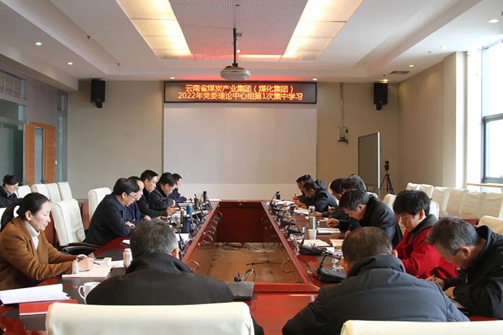 云煤（创世大发）集团开展2022年第一次党委理论学习中心组集中学习