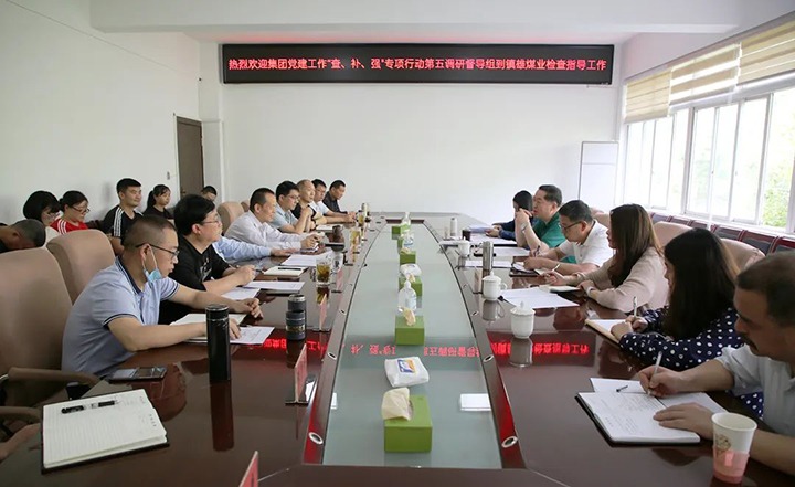云煤（创世大发）集团党建事情“查、补、强”第五调研督导组到镇雄煤业公司调研督导