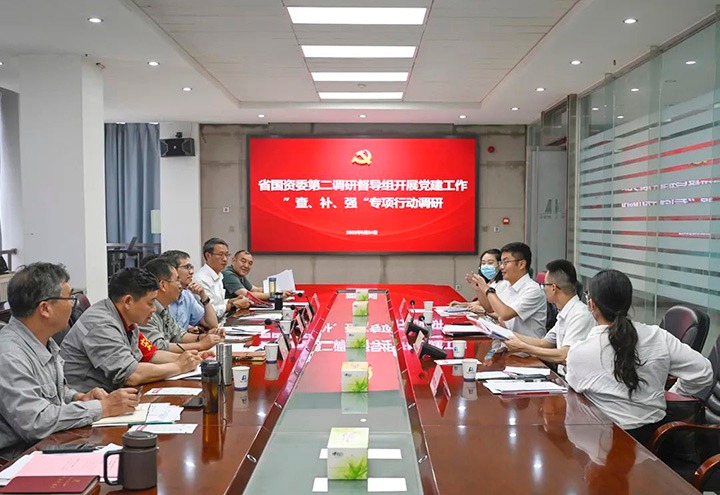 省国资委第二调研督导组到云煤（创世大发）集团开展党建事情“查、补、强”专项行动调研