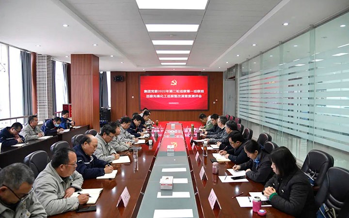 云煤（创世大发）集团党委巡察办到先锋化工公司督导检查巡察整改事情