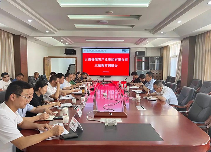 【主题教育】云煤（创世大发）集团党委副书记、工会主席王鑫一行到昆明煤炭设计研究院开展主题教育调研