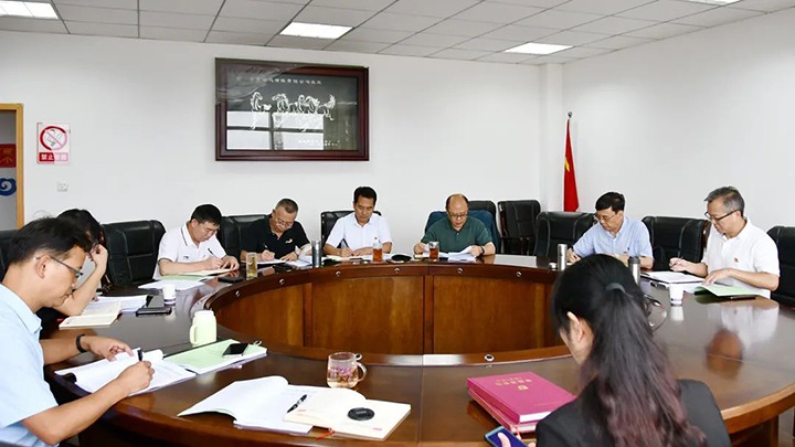 【主题教育】云煤（创世大发）集团党委副书记、副董事长、总司理高建嵩到云维集团指导主题教育专题民主生涯会